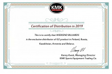 Certificate G2