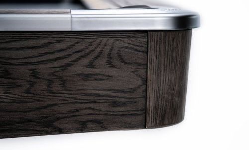 Бильярдный стол для пула "Rasson Challenger Plus" 9 ф (серый) с плитой