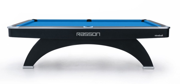 Бильярдный стол для пула "Rasson OX" 8 футов (черный, сланец 30 мм)
